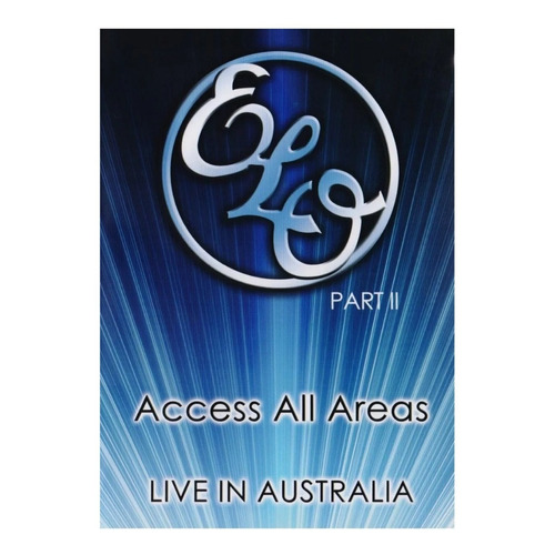 Elo Parte 2 Access All Areas Live In Australia Concierto Dvd