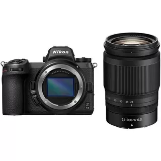 Câmera Nikon Z6 Ii / Z 6ii Com Lente Z 24-200mm + Nf-e **