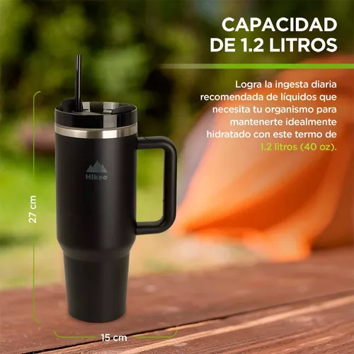 Termo Para Cafe Caliente 24 Horas y 12 Horas Fria Grande 51 Oz Acero  Inoxidable