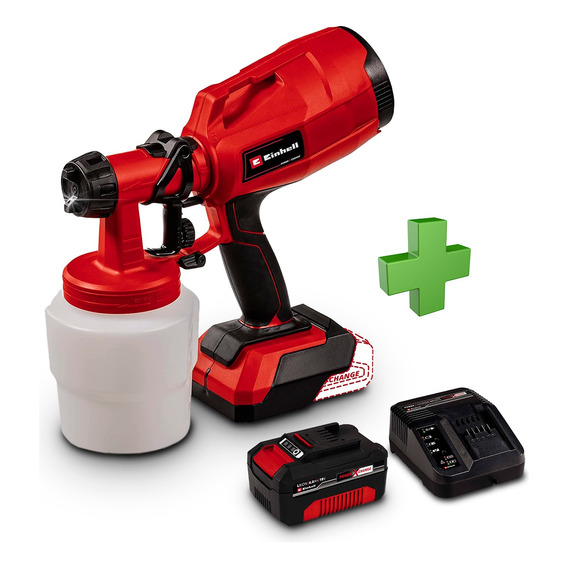 Equipo De Pintar Inalambrico 18v Einhell Carg Bateria 4 Amp