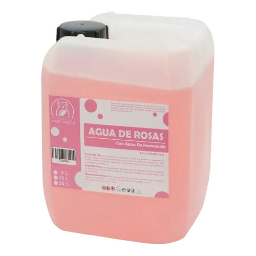  Agua De Rosas Con Agua De Hamamelis (20 Litros) Tipo De Piel Todo Tipo De Piel