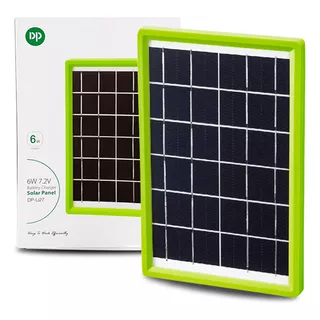 Carregador Solar 6w Verde