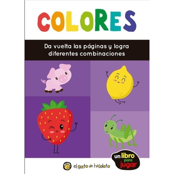 Colores Libro Para Jugar (letra Imprenta) Mezcladitos