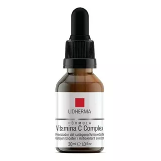 Formula Vitamina C Complex Antioxidante 30ml Lidherma Momento De Aplicación Noche Tipo De Piel Todo Tipo