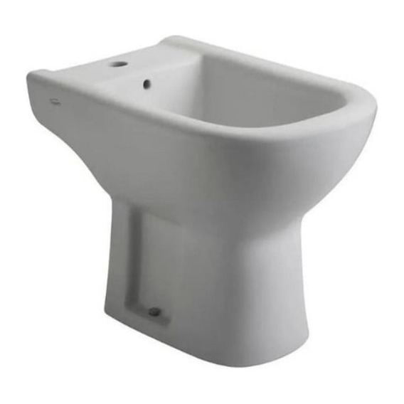 Bidet Bari 1 Agujeros Ferrum Porcelana Loza Blanca