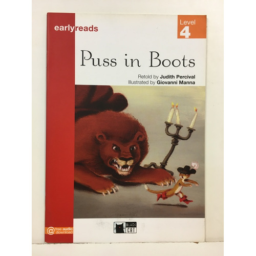 Puss In Boots - Earlyreads 4 + Audio Cd Online, De Vv. Aa.. Editorial Vicens Vives/black Cat, Tapa Blanda En Inglés Internacional, 2008