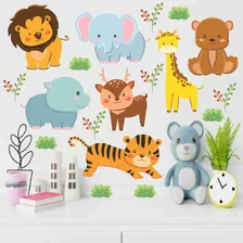 adesivo decorativo quarto infantil safari