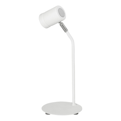 Velador De Mesa Escritorio Plasencia Blanco Movil Gu11