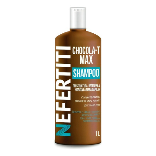 Nefertiti Shampoo P/cabello Maltratado Chocola-t Max 1l