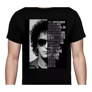 Gustavo Cerati - Rock - Polera- Cyco Records