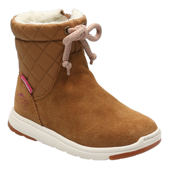 Bota Hush Puppies Rainy Brown Para Niña