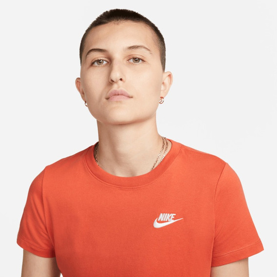 Remera Nike W Nsw Club De Mujer - Dn2393-861