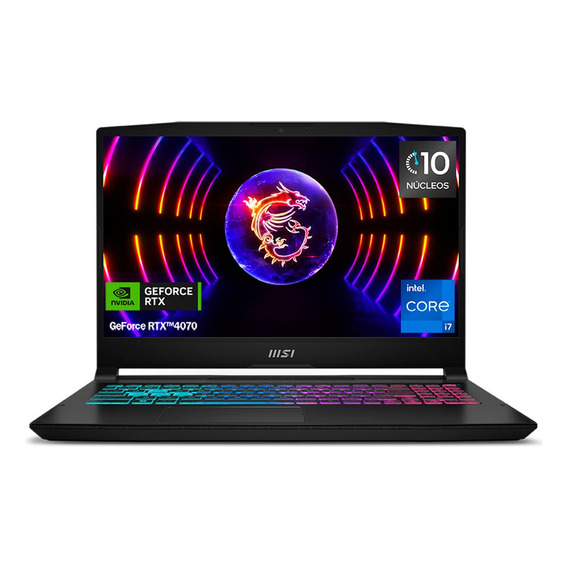 Laptop Gaming MSI KATANA 15 Ci7 16GB 1TB RTX4070