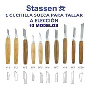 Cuchillas Suecas Para Tallar Madera Stassen 2709 Nº8