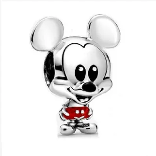 Pandora Charm Mickey Con Short Rojo Original + Kit De Regalo