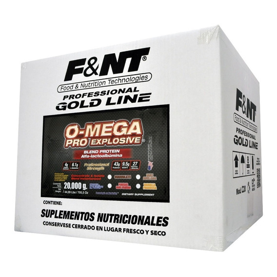 Omega Pro Explosive 20,000 Gr Blend Protein Whey Protein Fnt