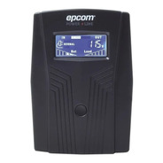 Ups Epcom Epu850lcd 850va Entrada Y Salida De 100v/110v/120v Negro