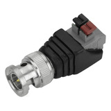 90x Conector Bnc Macho Borne Engate Rápido P/ Câmera De Cftv