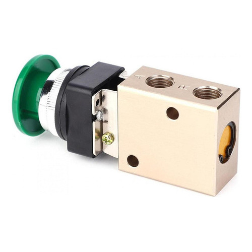 Ptt1/4 pulsador válvula de control neumático válvula mecánica color fix