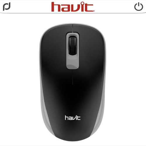 Mouse Inalambrico Havit Ms626gt 1200dpi 3 Botones 10m @pd Color Negro