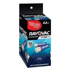 Pilha Alcalina Rayovac Aa2 - Tubo Com 16 2 = 32 Pilhas no Mercado Livre com oferta e cupom de desconto