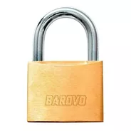 Candado De Bronce Barovo 40mm Con 3 Llaves Premium Oferta