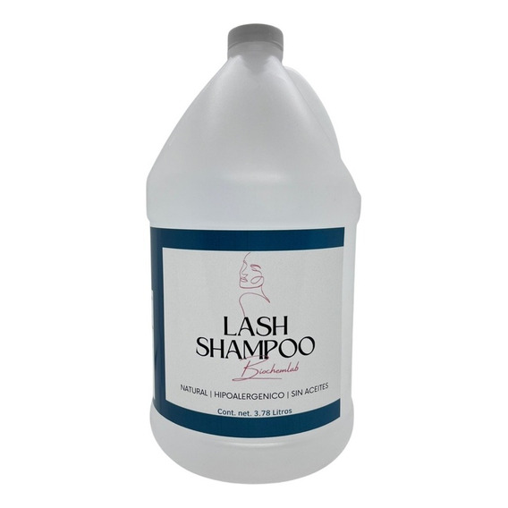 Lash Shampoo Refil 3.78 Litros Limpiador De Pestañas