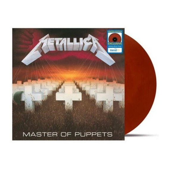 Metallica Master Of Puppets Battery Brick Edit Vinilo Nuevo