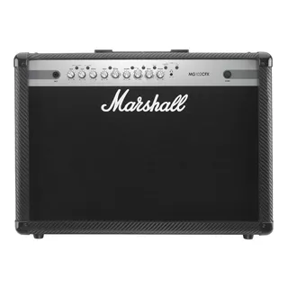 Amplificador Marshall Mg Carbon Fibre Mg102cfx Transistor Para Guitarra De 100w Color Negro