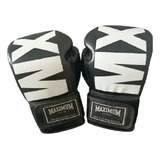 Luvas Maximum Boxe  Muay Thai  New Classic White  Black