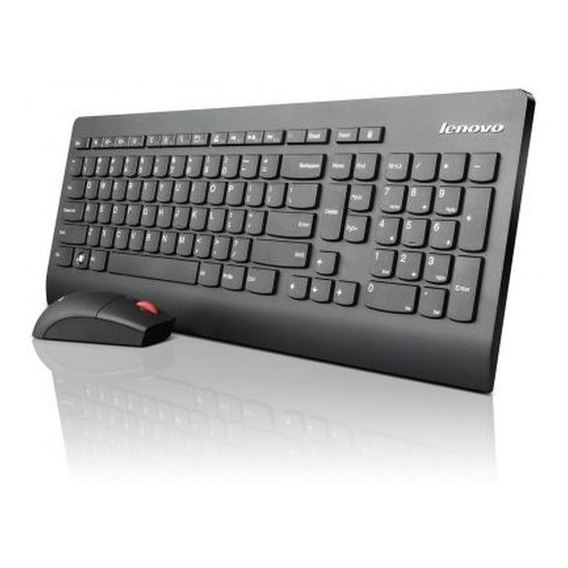 Combo Teclado Y Mouse Inalámbrico Lenovo 510 Español 