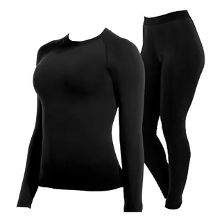 Conjunto Térmico Calça + Blusa Feminina Segunda Pele Sport