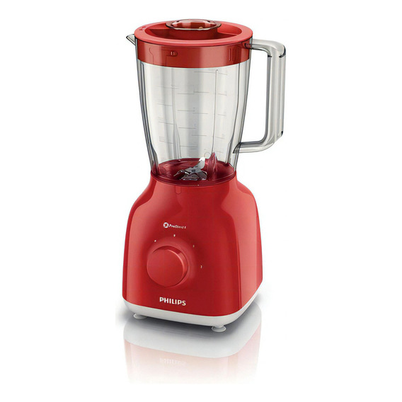 Licuadora Philips 2 Velocidades 1.5 Lts  Hr2105_50 Color Rojo