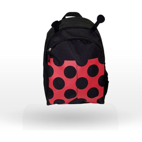 Mochila Catarina Roja French West Indies Ff120 Color Negro