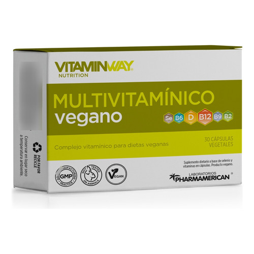 Multivitaminico Vegano Vitamin Way X30 Caps