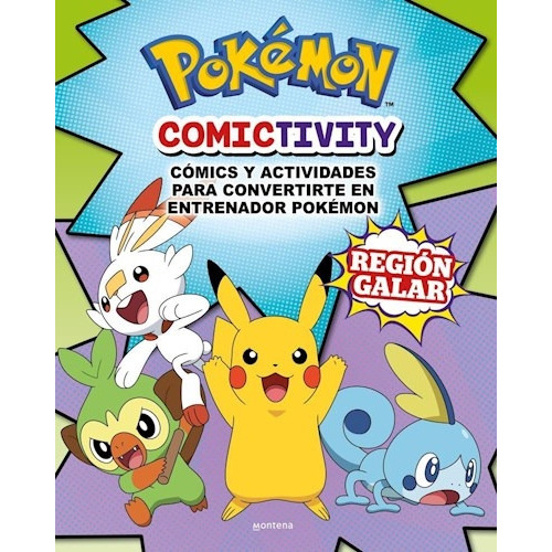 Comictivity (colección Pokémon): Cómics Y Actividades Para Convertirte En Entrenador Pokémon, De The Pokemon Company., Vol. Unico. Editorial Montena, Tapa Blanda En Español, 2023
