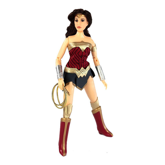 Figura mego articulada wonder woman dc-gal gadot. 20cm.