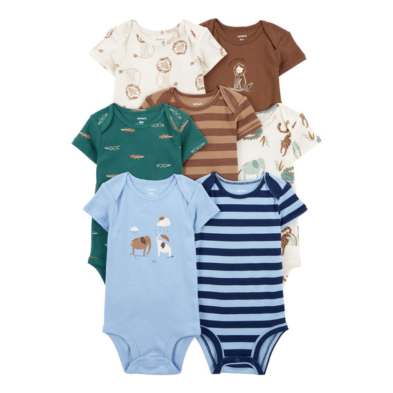 Paquete De 7 Pañaleros De Bebé 1r077510 | Carters ®