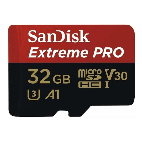 Tarjeta de memoria SanDisk SDSQXCG-032G-GN6MA  Extreme Pro con adaptador SD 32GB