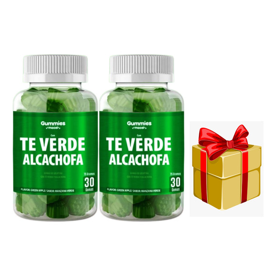 X2 Lipogomitas Te Verde +regalo - Unidad a $1029