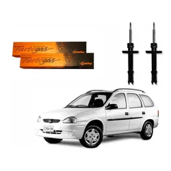  Par Amortecedor Dianteiro Corsa Wagon 1.0 1.6 1997 A 2002