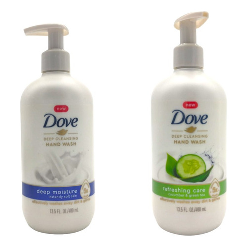 Jabón líquido Dove Jabón para manos Dove dispensador 400 mL