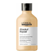 Shampoo L'oréal Professionnel Serie Expert Absolut Repair Gold Quinoa + Protein En Botella De 300ml Por 1 Unidad