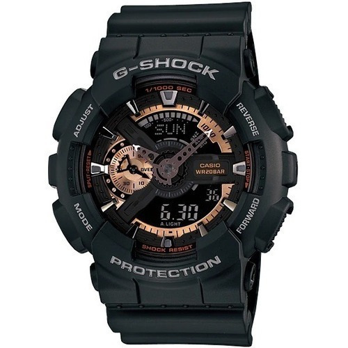 Reloj Negro Para Hombre G Shock Ga110rg 1a De Casio Unidades Color del bisel Color del bisel Color del fondo Color del fondo