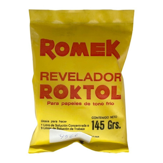 Revelador Romek Roktol P/papel Byn Tono Frio (9366)