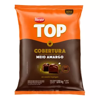 Chocolate Top Harald Semi Amargo En Gotas 1kg