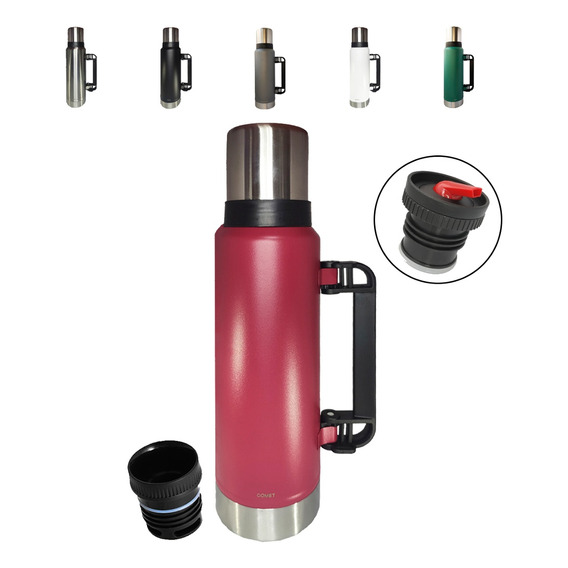 Termo Comet 1,2 L + Tapón 2 Años De | Css ® Color Rojo