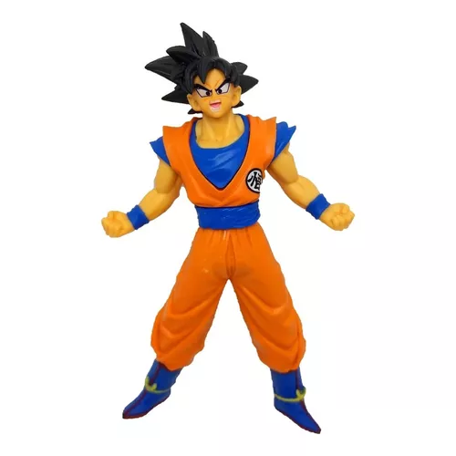 Boneco Dragon Ball Z - Goku Cabelo Preto Son Goku Figure