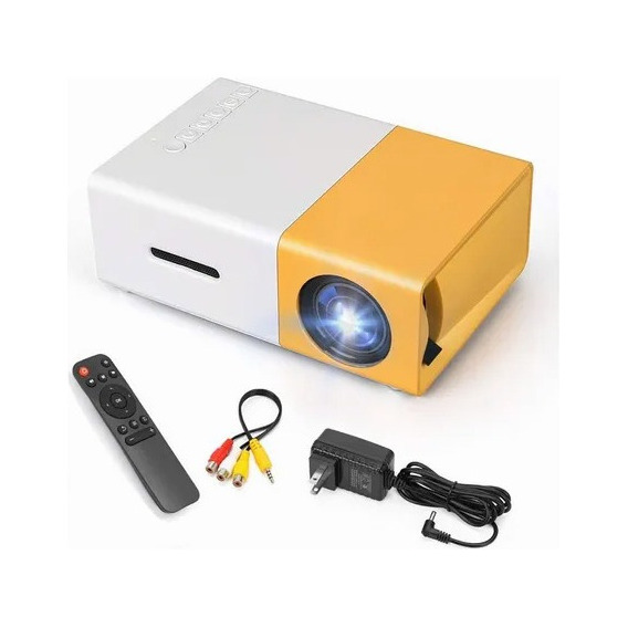 Mini Proyector Hd Portátil Led 1080p Home Cinema Av Hdmi Lcd