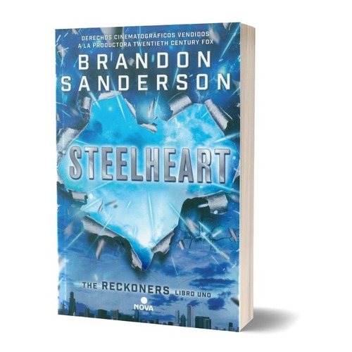 Steelheart - Reckoners 1 - Brandon Sanderson - Nova - Libro